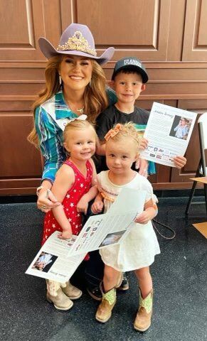 Miss Rodeo America and fans